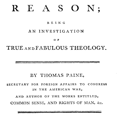 Thomas Paine – The Age Of Reason – Free Full Audiobook